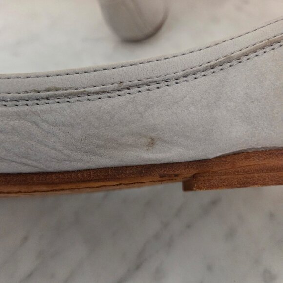 Frye Carrie Pale Blue Ballet Flat - Picture 9 of 9